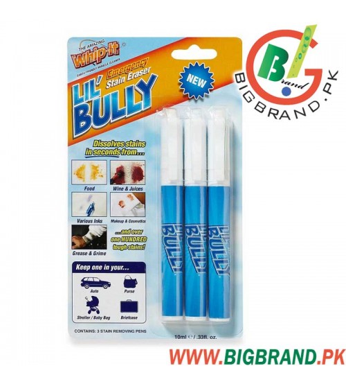 Pack of 3 Lil Bully Stain Remover Pen